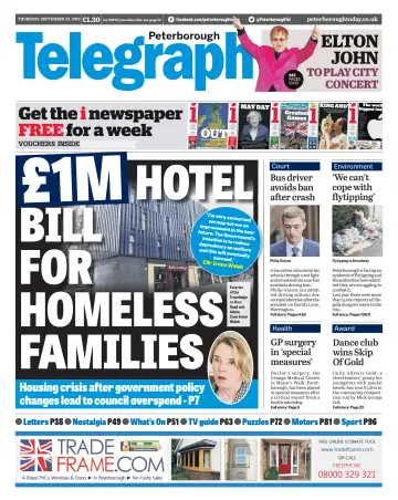 The Peterborough Evening Telegraph - 22 Sep 2016