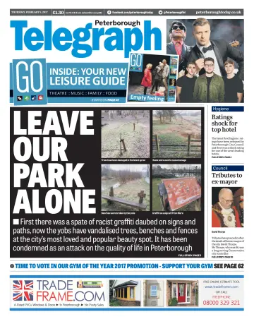 The Peterborough Evening Telegraph - 9 Feb 2017