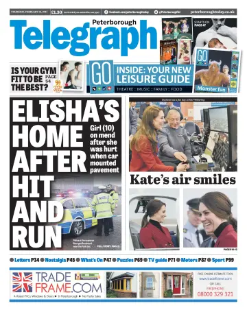 The Peterborough Evening Telegraph - 16 Feb 2017