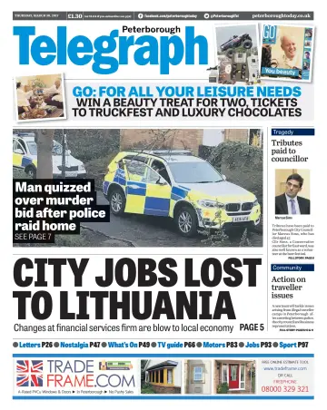 The Peterborough Evening Telegraph - 30 Mar 2017