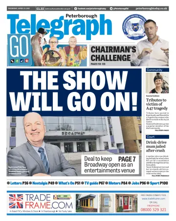 The Peterborough Evening Telegraph - 13 Apr 2017