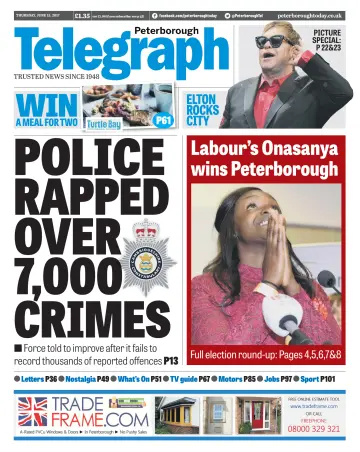 The Peterborough Evening Telegraph - 15 Jun 2017