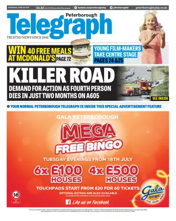 The Peterborough Evening Telegraph - 29 Jun 2017