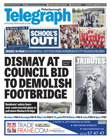 The Peterborough Evening Telegraph - 10 Aug 2017