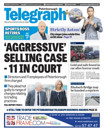 The Peterborough Evening Telegraph - 17 Aug 2017