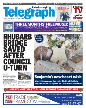 The Peterborough Evening Telegraph - 21 Dec 2017