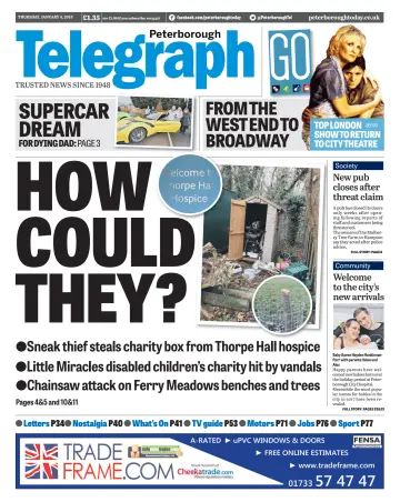 The Peterborough Evening Telegraph - 4 Jan 2018