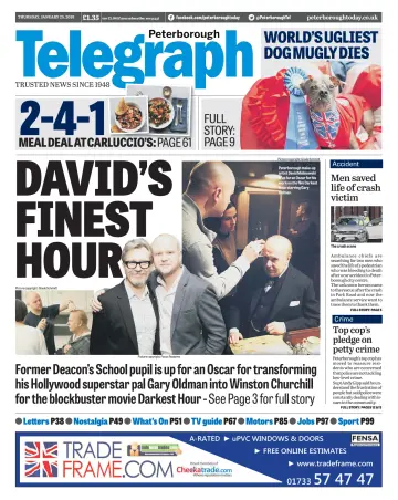 The Peterborough Evening Telegraph - 25 Jan 2018