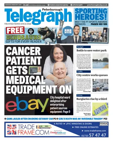 The Peterborough Evening Telegraph - 8 Feb 2018