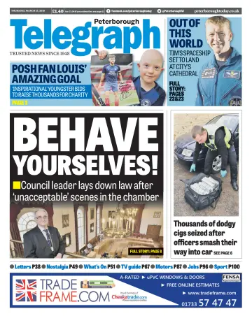 The Peterborough Evening Telegraph - 15 Mar 2018