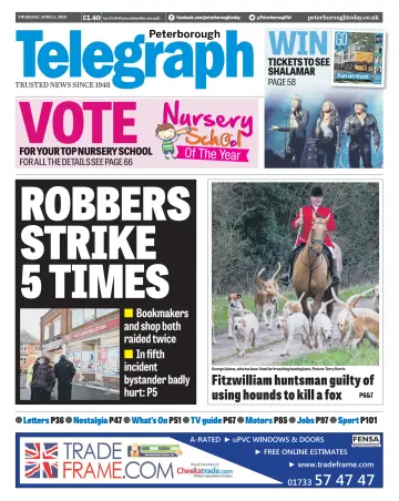 The Peterborough Evening Telegraph - 5 Apr 2018