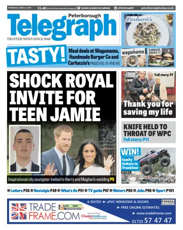 The Peterborough Evening Telegraph - 12 Apr 2018