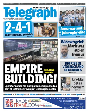 The Peterborough Evening Telegraph - 3 May 2018
