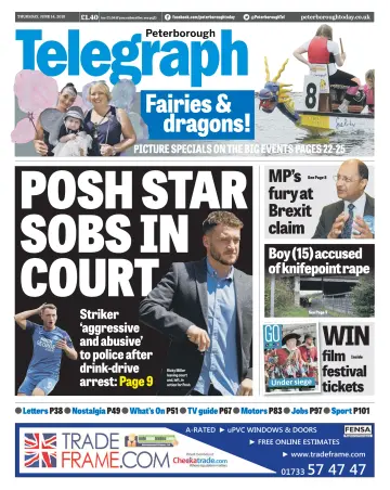The Peterborough Evening Telegraph - 14 Jun 2018
