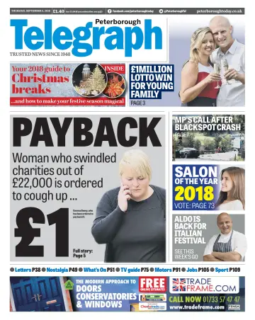 The Peterborough Evening Telegraph - 6 Sep 2018