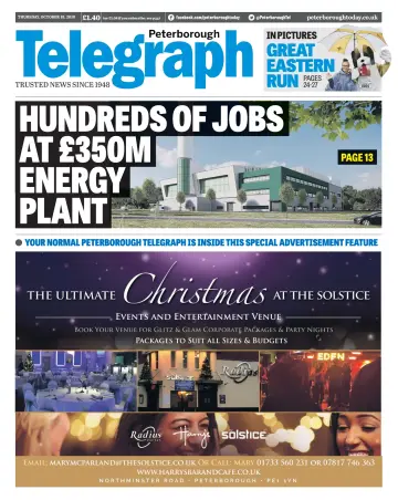 The Peterborough Evening Telegraph - 18 Oct 2018