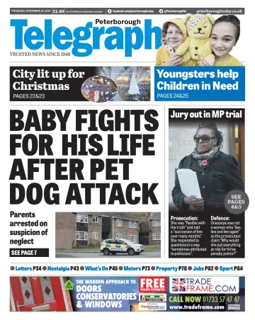 The Peterborough Evening Telegraph - 22 Nov 2018