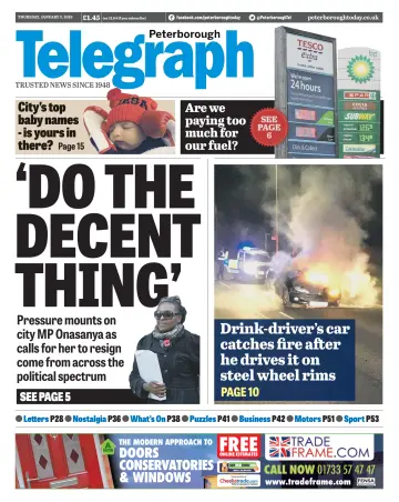 The Peterborough Evening Telegraph - 3 Jan 2019