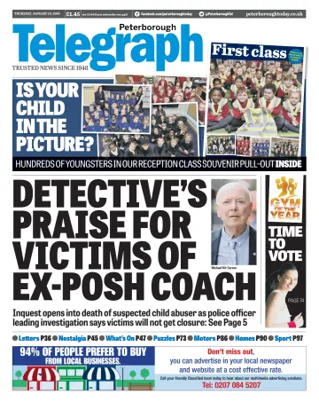 The Peterborough Evening Telegraph - 24 Jan 2019