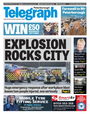 The Peterborough Evening Telegraph - 14 Feb 2019