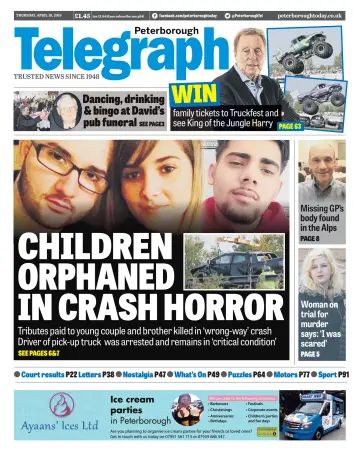 The Peterborough Evening Telegraph - 18 Apr 2019