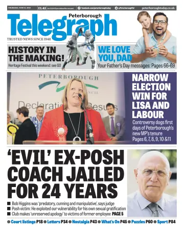 The Peterborough Evening Telegraph - 13 Jun 2019