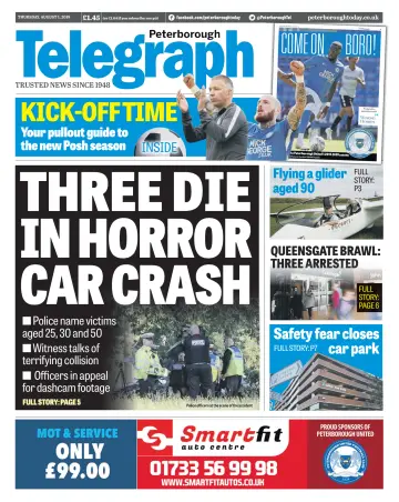 The Peterborough Evening Telegraph - 1 Aug 2019