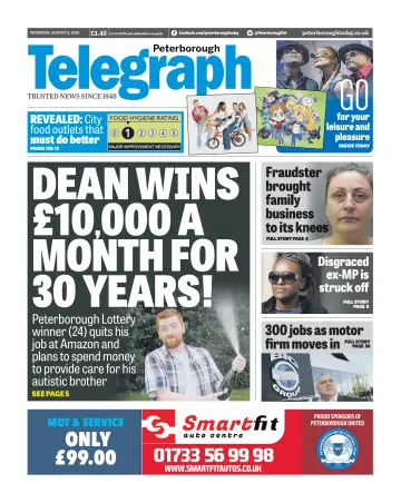 The Peterborough Evening Telegraph - 8 Aug 2019
