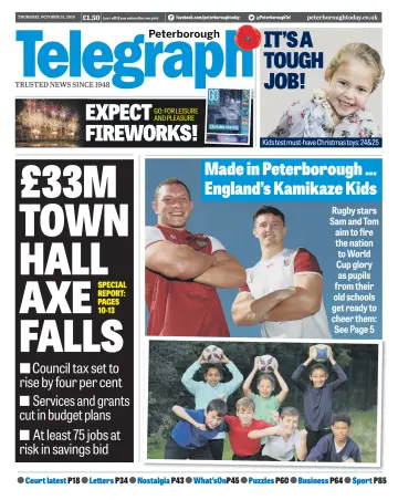 The Peterborough Evening Telegraph - 31 Oct 2019
