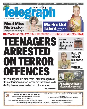 The Peterborough Evening Telegraph - 2 Jan 2020