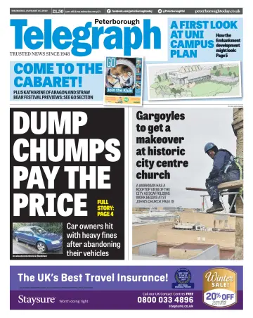 The Peterborough Evening Telegraph - 16 Jan 2020
