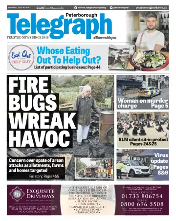 The Peterborough Evening Telegraph - 30 Jul 2020
