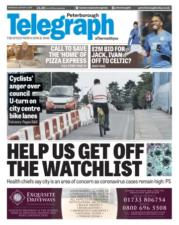 The Peterborough Evening Telegraph - 6 Aug 2020