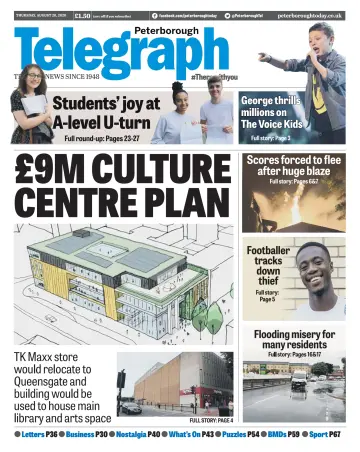 The Peterborough Evening Telegraph - 20 Aug 2020