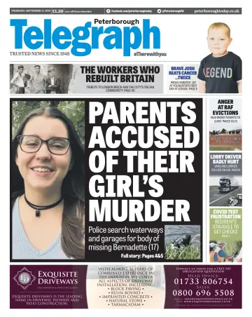 The Peterborough Evening Telegraph - 17 Sep 2020