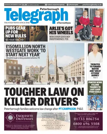The Peterborough Evening Telegraph - 24 Sep 2020