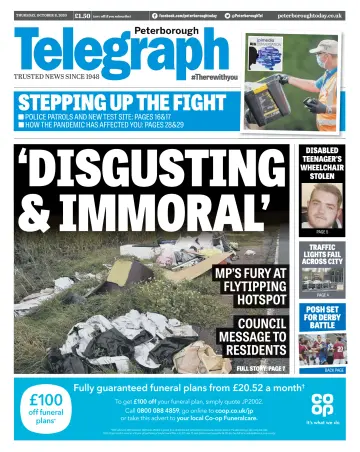 The Peterborough Evening Telegraph - 8 Oct 2020