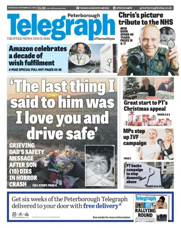 The Peterborough Evening Telegraph - 26 Nov 2020