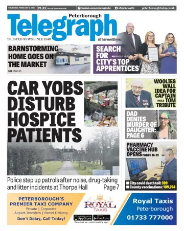 The Peterborough Evening Telegraph - 4 Feb 2021