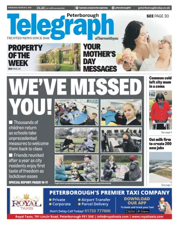 The Peterborough Evening Telegraph - 11 Mar 2021