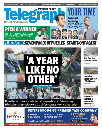 The Peterborough Evening Telegraph - 18 Mar 2021