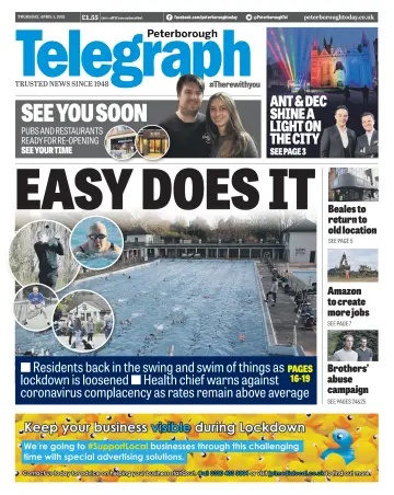 The Peterborough Evening Telegraph - 1 Apr 2021