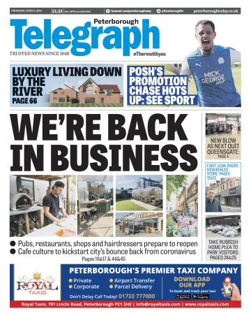 The Peterborough Evening Telegraph - 8 Apr 2021