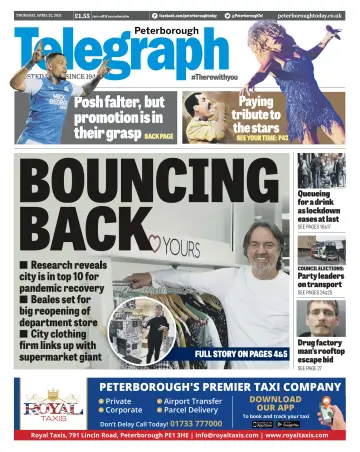 The Peterborough Evening Telegraph - 22 Apr 2021