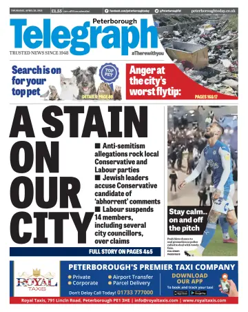 The Peterborough Evening Telegraph - 29 Apr 2021