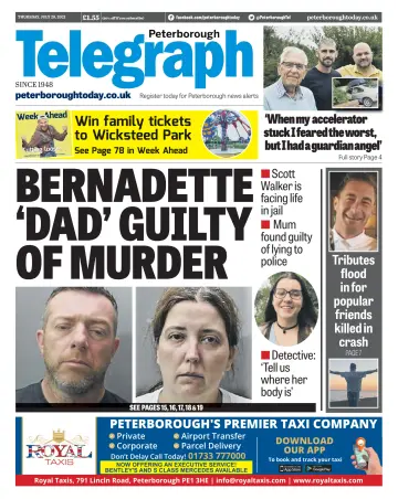 The Peterborough Evening Telegraph - 29 Jul 2021