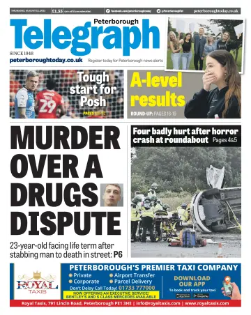 The Peterborough Evening Telegraph - 12 Aug 2021