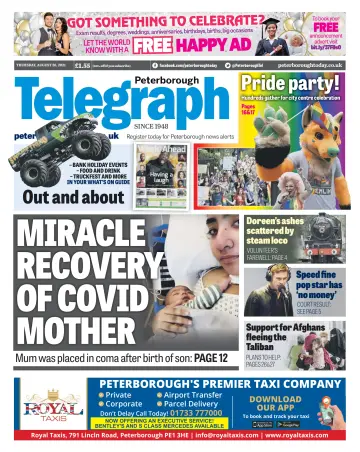 The Peterborough Evening Telegraph - 26 Aug 2021
