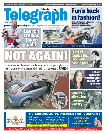 The Peterborough Evening Telegraph - 2 Sep 2021