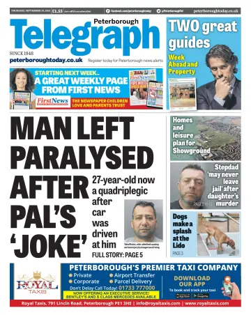 The Peterborough Evening Telegraph - 16 Sep 2021